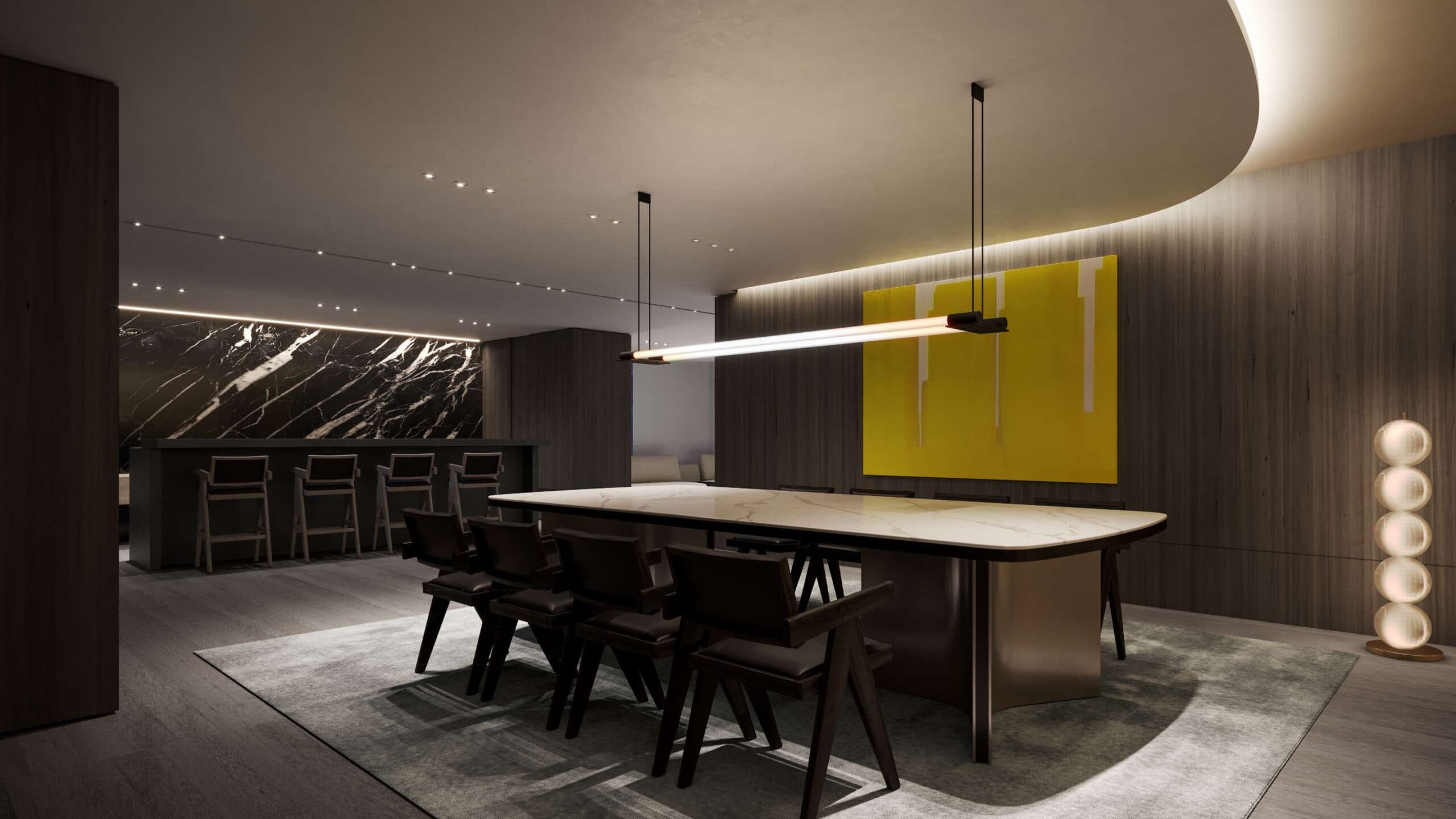 SOCIAL LOUNGE WITH PRIVATE DINING